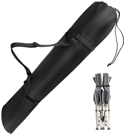 Genérico Bolsa de Repuesto para Silla Camping,Bolsa de Transporte para Silla Plegable de 120 cm - Estuche de Almacenamiento Plegable con Correa para Playa Viaje Parque Picnic Deporte Exterior