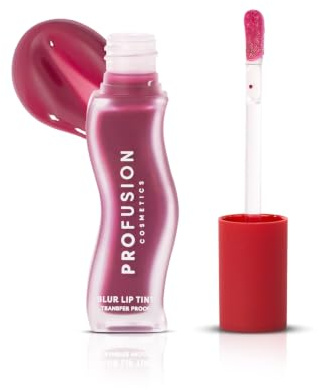 Profusion Cosmetics Blur Fudge Lip Tint - Long-Wearing Soft Matte Finish | Lightweight, Comfortable, Nourishing with Vitamin E, Smudgeproof, Smooth Texture, Paraben-Free, Vegan and Cruelty-Free, Rose