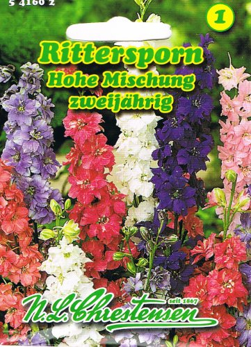 Rittersporn Hohe Mischung Delphinium consolida zweijährig