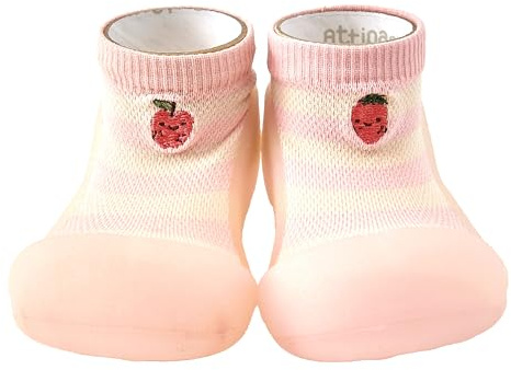Attipas 3.5 Zapatos de calcetín para bebé para niño y niña, suaves, antideslizantes, zapatos de calcetín para niños pequeños, zapatos de caminar transpirables para bebé, primeros pasos, zapatos para