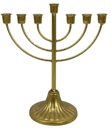 Ljushållare för Hanukkah – Hanukkah Menorah ljusskärm, ljusstativ för