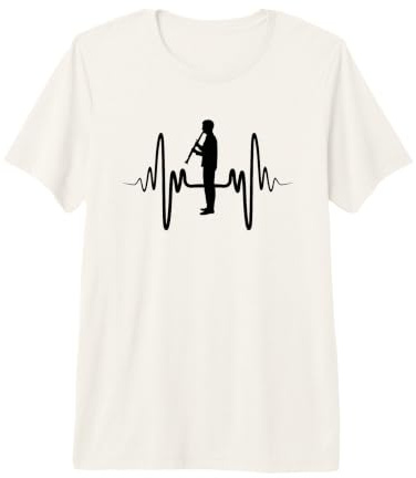 Clarinettiste Professeur de Clarinette T-Shirt Haut de Gamme