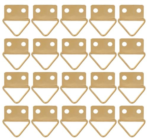 SKISUNO 150 Pièces Boucles Métalliques pour Cadres Photo et Tableaux à L'huile, Support Pratique en Métal pour Accroche Murale, pour Tenture Murale en Bureau ou Maison