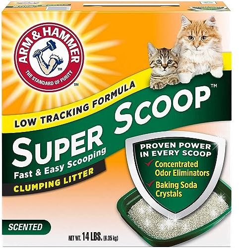 Arm & Hammer Super Scoop Clumping Litter Fresh Scent 14lb