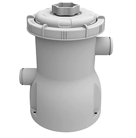 Jilong Piscine Filtre Pompe de 300 Gallon, Filtre à Cartouche avec Volume de 1136 L/H Pump, Gris, 16 x 16 x 23 cm, 29p414de