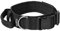 OneTigris Tactical Dog Collars with Handle,Military Dog Collar for Large Dog,Adjustable Nylon Collar German shepherd Collar with Heavy Duty Metal Buckle for Dog Training and Walking (XL, Black)