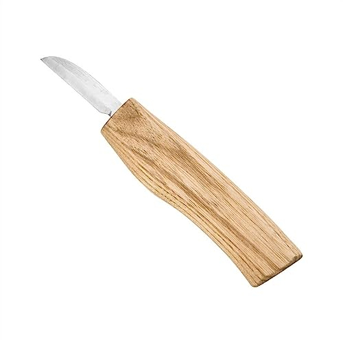 XiBany 1pcs legno di frassino coltello da intaglio in acciaio al cromo vanadio coltello da taglio for legno coltello for raschiare coltello for legno coltello for intaglio del legno