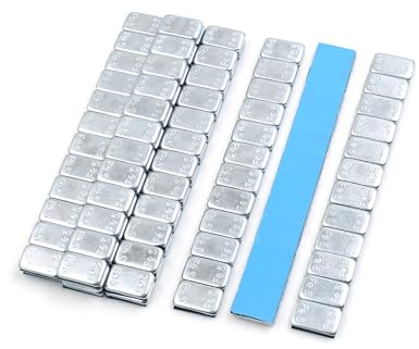 A ABSOPRO 2.1oz Wheel Balance Weights for Motorcycle 140mm Strip (Set of 10)