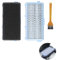 2 PCS Staubsauger Filter für Miele S8340 HEPA Filter für Miele Active AirClean SF-HA 50 Filter Ersatz für Miele Staubsauger Compact C1 C2 Complete C2 C3 Passend für S4 S5 S6 S8 Serie mit Staubpinsel