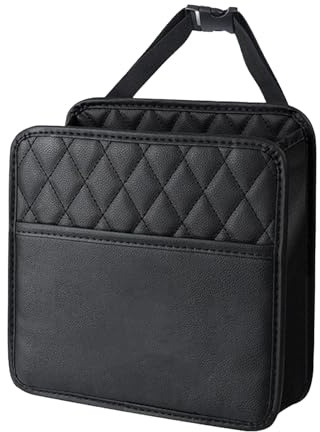 Organizador de asiento trasero para asiento trasero de coche, bolsa de viaje, bolsa de basura multifuncional para el teléfono