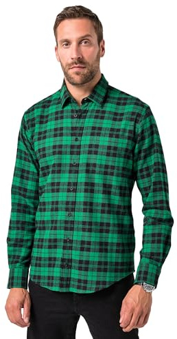 JP 1880 Chemise pour Homme Grandes Tailles Grandes Tailles L-8XL Kent, MF, Carreaux 1/1