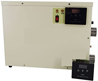 Poolvärmare, Elektrisk digital vattenvärmare termostat 9kw Temperaturkontroll Extrem hastighetsuppvärmning Hög temperaturskydd for badkar och spa