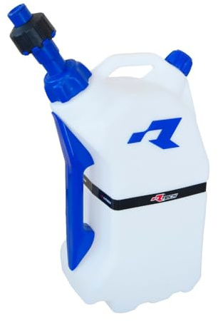 RACETECH Benzina Contenitore Quick Fill 15L Traslucido/Blu