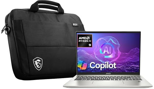 msi Prestige A16 AI+ A3HMG-064IT, Notebook Copilot+ PC, 16 UHD+ OLED 60Hz, AMD Ryzen AI 9 365, AMD Graphics, RAM 32GB LPDDR5x 7500MHz, 1TB SSDPCIe4, WiFi 7, Win 11 Home Layout e Garanzia ITA Argento