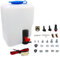 yanxiao Kit Serbatoio Pompa Parabrezza Universale 12V Serbatoio Lavavetri Automobile Kit Serbatoio Pompa Liquido Lavavetri