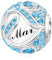 LANBEIDE März Geburtsstein Charms für Pandora Charms, 925er Sterlingsilber Beads für Pandora Armband, Geburtstags Geschenke für Frauen