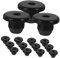 BATHVEVE 25 Pcs Rubber Hydraulic Oil Plugs for Floor Bottle Jack and Easy to Install Jack Rubber Plugs for Oil Reservoir Filler for Car Maintenance and Engine Applications