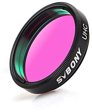 Svbony 3,2 cm Teleskopfilter mit kontrastreichem optischem Objektiv, UHC-Filter, Aluminiumrahmen, Teleskop-Okularfilter