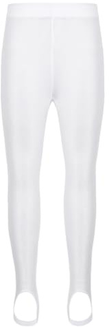 Freebily Leggins Ballet de Danza Unisexo Niños Niñas Ballet Pantimedias de Escribo Calcetas Leotardos para Yoga Danza Gimnasia de Musculación Leggings Elástico Blanco 12-14 años