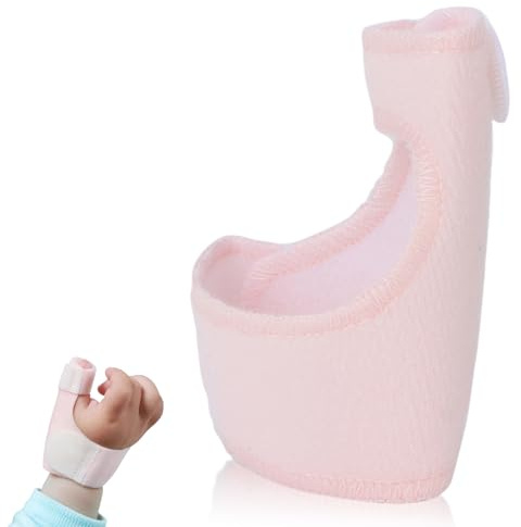 Agatige Pulgar, pulgar para bebés, protagonista de pulgar la pulgar, esfuerz de férula, fractura, fijación del estabilizador del pulgar con soporte de pulgar para niños pequeños infantiles (XS)