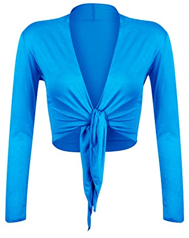 Glamexx24 Veste Courte Femme Cardigan Élégant Boléro de Soirée Mariage Manches Longues