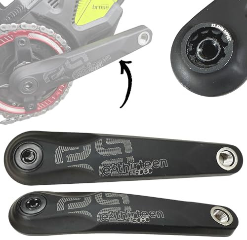 F26 MTB Ebike Ersatz ethirteen Kurbelarme 170mm kompatibel mit Motoren von Brose,Bosch Gen4,Gen5,px3 TQ,ZF Motoren,Avinox