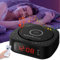 CD Player Alarm Clock Radio with Remote for Home, Bluetooth Alarm Clock Radio with Wireless Charging Pad, CD Music Player Home Audio Bluetooth Boombox, Snooze/Sleep Functions, Auto Time Setting Clock