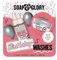 NEW Soap Glory Birthday Washes Gift Set, Clean On Me Shower Gel and Righteous Butter Body Butter Duo, Original Pink Scent