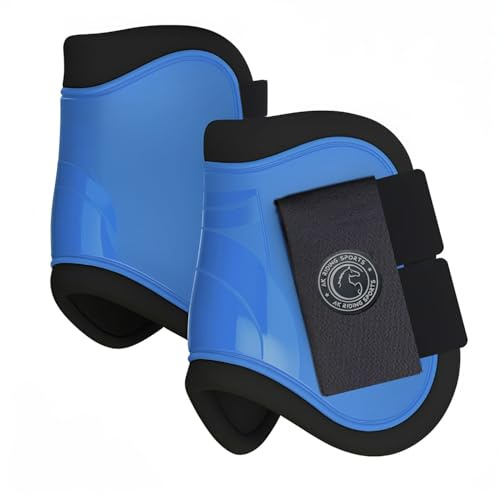 AK Pro-Tec Fetlock Horse Boots Protective Gear and Training Equipment - Equine Boots, Wraps & Accessories AKRS-6068-02 (Royal Blue, Full (Large))