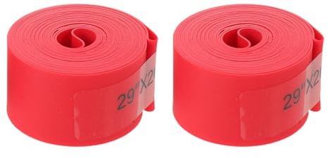 SKISUNO 2 Rolls Bicycle Rim Liner - Tire Liner Tape Anti Puncture Inner Tube Protection for Mountain and Road Bikes, 20mm Wide & 0.5mm Thick, Fis for 29/700C Rim