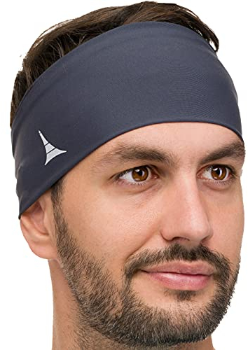 French Fitness Revolution - Dehnbares Sport-Stirnband Männer & Frauen - Schweißband zum Laufen, Radfahren, Basketball, Yoga, Fitness - feuchtigkeitsableitendes Workout-Haarband
