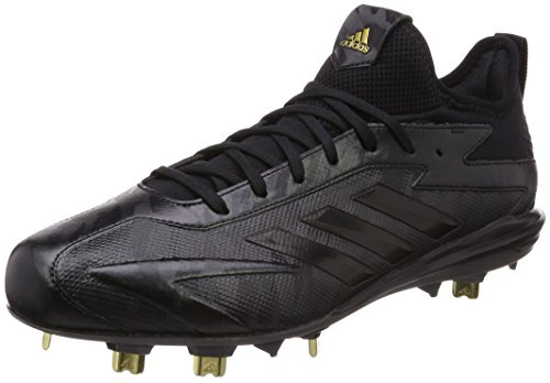 adidas Adizero Stabile T3 Pro - Zapatos de béisbol con tacos de metal (Core Black, sistema de tallas de calzado del Reino Unido, adulto, hombre, numérico, mediano, 10), Core Negro, 44 2/3 EU