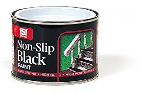 4 x 151 Non Slip Black Matt Paint 180ml Paint Gloss Car Home Metal Wood Brick