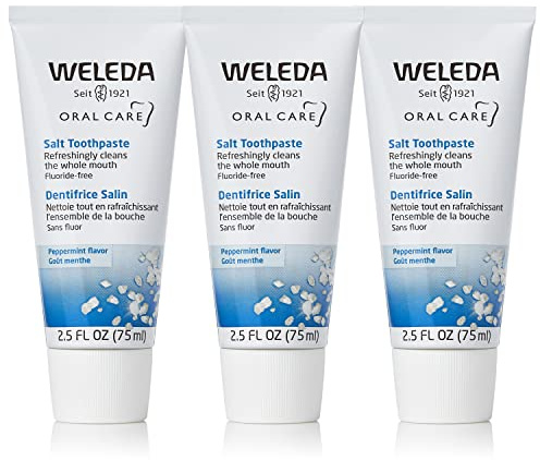 Weleda Natural Salt Toothpaste. 2.5 Fluid Ounce (Pack of 3)