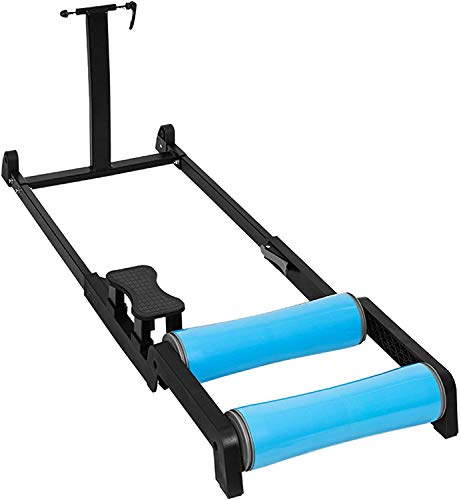 BAtlam Fahrradtrainerständer, Silent Roller Mountainbike-Trainingsständer, kompatibel mit Fahrrädern mit einem Raddurchmesser von 24-29 Zoll
