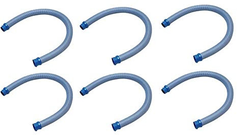 DEARBORN 6PCS Tubo di plastica per la pulizia della piscina Tubo Twist Lock Tubi di ricambio per Zodiac Mx6 Mx8