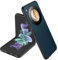 HAFFAN Funda Protectora para Nubia Flip 5G (6.9), Estilo Imitación Cuero - Zafiro