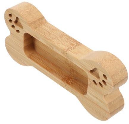 STOBOK Innovativer Kartenhalter in Hundeknochenform – Kartenbox Schreibtisch-organizer Visitenkartenaufbewahrung