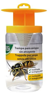 BSI - Puissant piège à guêpes et frelons - Convient pour Les frelons asiatiques - Naturel - Réutilisable