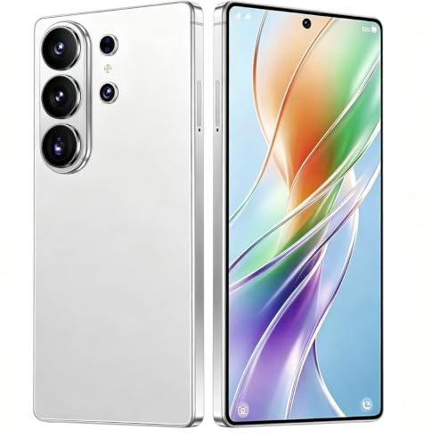 MTGud Teléfono Inteligente 4G, Pantalla HD de 6,6 Pulgadas, 4GB+32GB Ampliable hasta 256GB, cámara 13MP+21MP, Android 12, desbloqueo Facial/WiFi/GPS/OTG USB/lápiz táctil Integrado (Silver)
