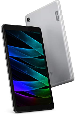 Lenovo Tab M7 7 Pulgadas HD Tablet – (Quad Core 1.3 GHz, 1 GB RAM, 16 GB eMMC, Android Pie) – Platino Gris (Reacondicionado)