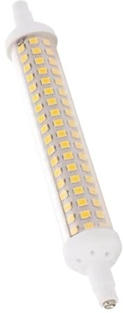 KJXP Belysning, Paket om 6, LED R7S-lampa AC220V SMD2835 78mm/118mm/135mm R7S LED-keramik+akryllampa(Warm White,135mm 12W)
