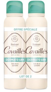 Rogé Cavaillès déodorant Dermato 48h spray lot de 2x150ml