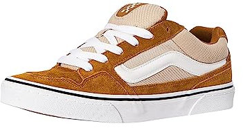Vans Herren Caldrone Sneaker, Suede Mesh Golden Brown, 45 EU