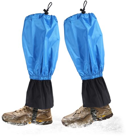 xnnmzhao Outdoor Gamaschen, wasserdichte Staubdicht Einstellbare Atmungsaktive Beinschutz Gaite, Gamaschen Wandern Jagd Fahrrad für Outdoor Hosen zum Wandern Klettern Trekking Schneewandern