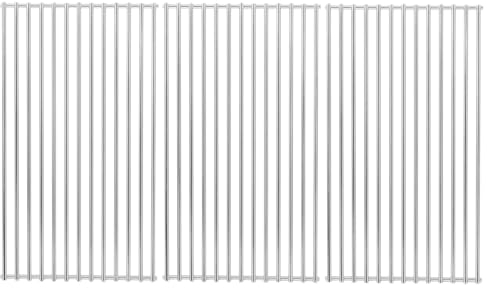 GIRXZYBX 41.5 x 70.5cm Edelstahl Grillrost für Burnhard Big FRED Serie,BBQ Grill Ersatzteile für die meisten Gasgrill,3 Stück
