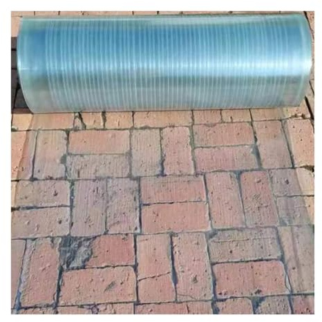1mm Thick Polycarbonate Roof Sheet for Greenhouses and Carports. Waterproof Outdoor Lighting Panels with UV Resistance. Clear Foil Roof Cover for Rainproof Protection (Size: 0