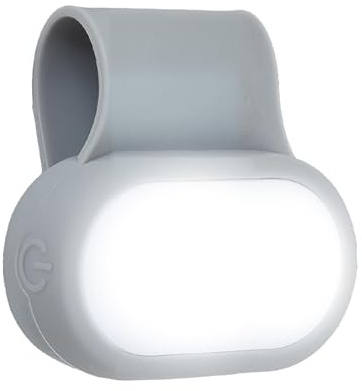 Lámpara de carrera genérica – Lámpara de seguridad antideslizamiento, 4 modos regulables de silicona LED Lámparas de pecho, iluminación portátil de mano libre | Seguridad para correr a pie de camping