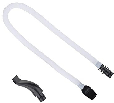 Melodica Mundstück, Flexibler Kunststoffschlauch 57 cm lang mit Mundstücken für Pianica Melodica