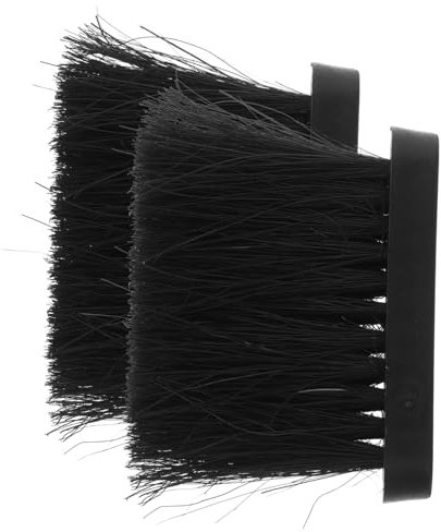 Zerodeko 2pcs Fireplace Cleaning Brush Bench Brush Head Replacement for Hand Broom